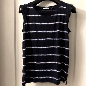 Reitmans size small dark blue cap sleeve tanktop